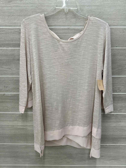 Simply Noelle Beige Womens Size L/XL Shirt