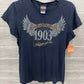 Harley Davidson Black Womens Women Size L Shirt