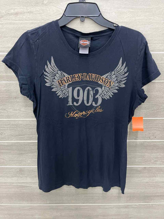 Harley Davidson Black Womens Women Size L Shirt