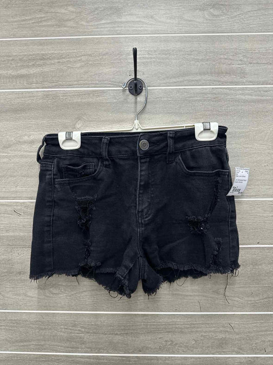 So Size 7 Black Junior Shorts