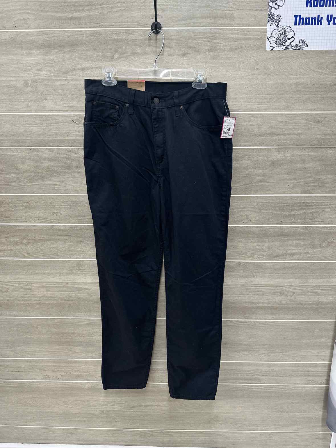 Levis Size 8 Black Womens Pants