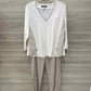 Lucien Size 18 Cream Womens Pant Set