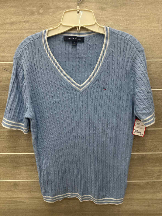 Tommy Hilfiger Size M Blue Womens Shirt