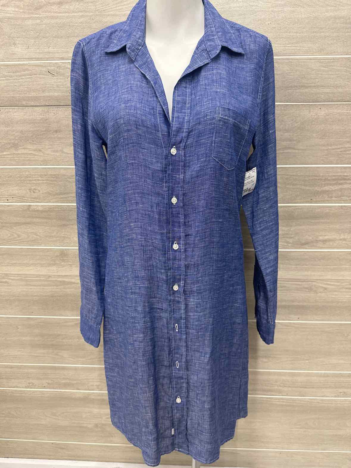 Frank & Eileen Size M Blue Womens Dress