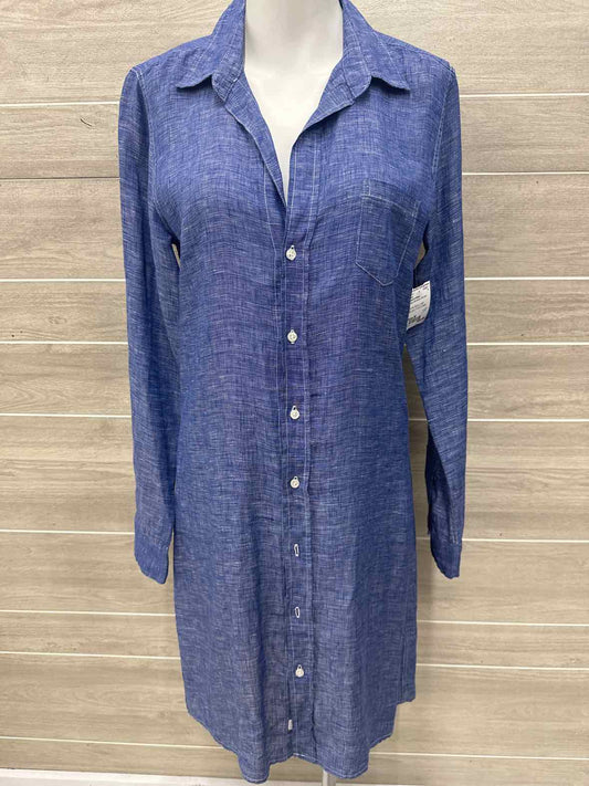 Frank & Eileen Size M Blue Womens Dress