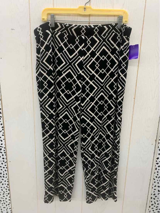 Chico's Black Womens Size 16 Pants