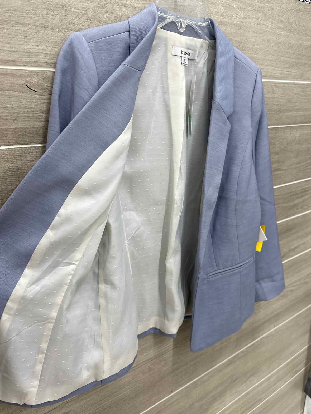 Kensie Blue Womens Women Size 6 Blazer