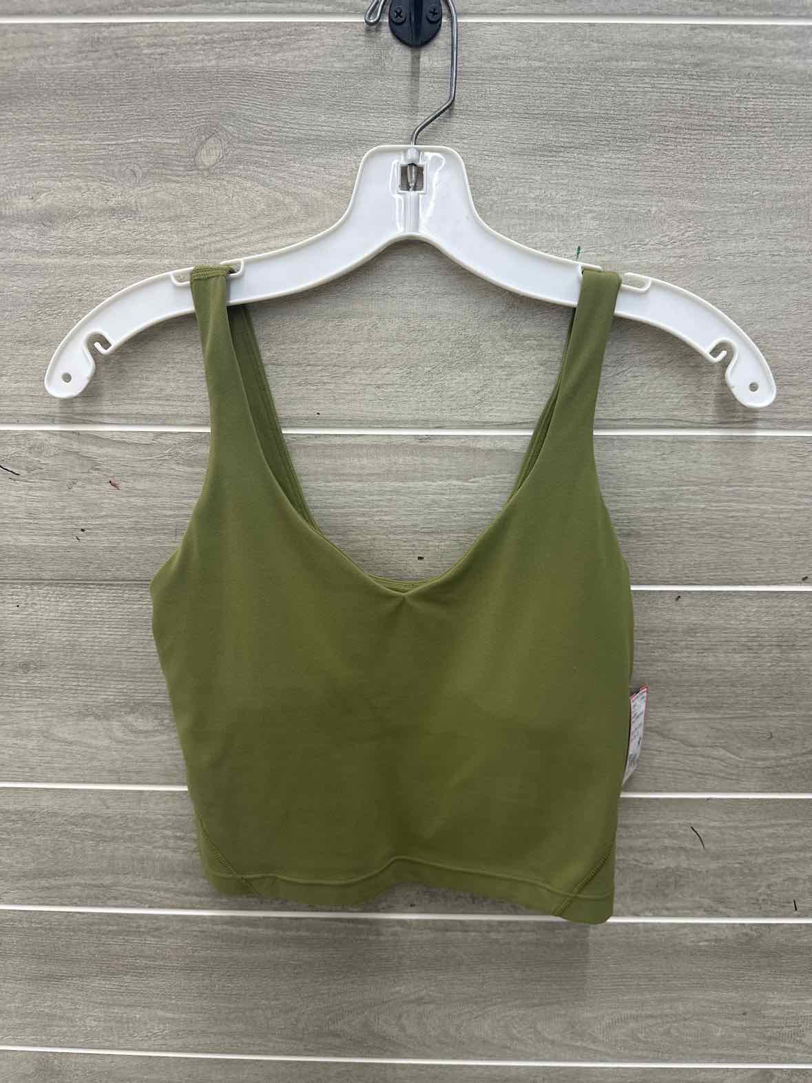 Lululemon Size 4 Green Womens Tank Top