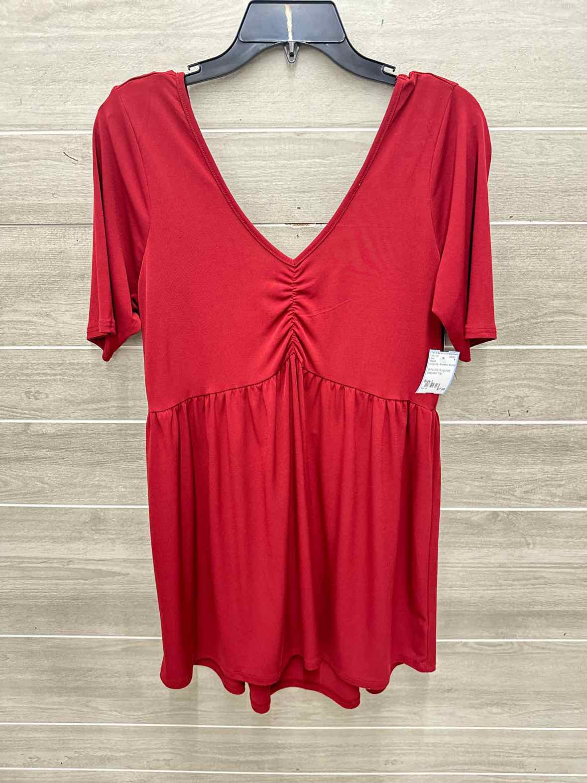 Torrid Size L Burgundy Womens Shirt