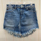 We the Free Blue Womens Size 25 Skirt