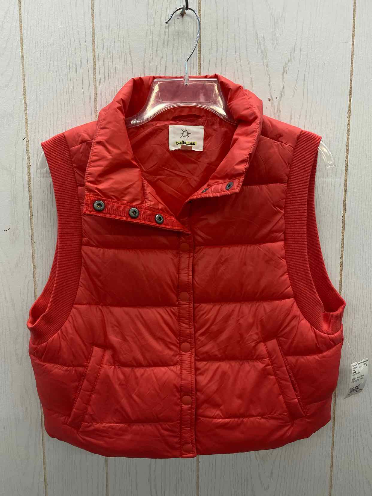 AERIE Red Womens Size Small Vest