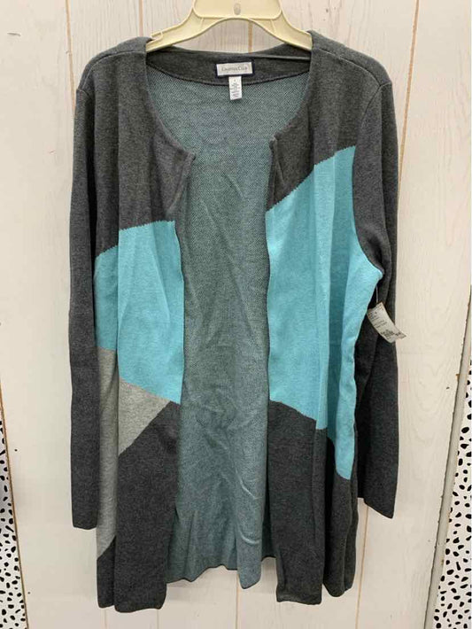 Charter Club Gray Womens Size L/XL Sweater