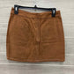 Very J Size 8 Brown Womens Skirt