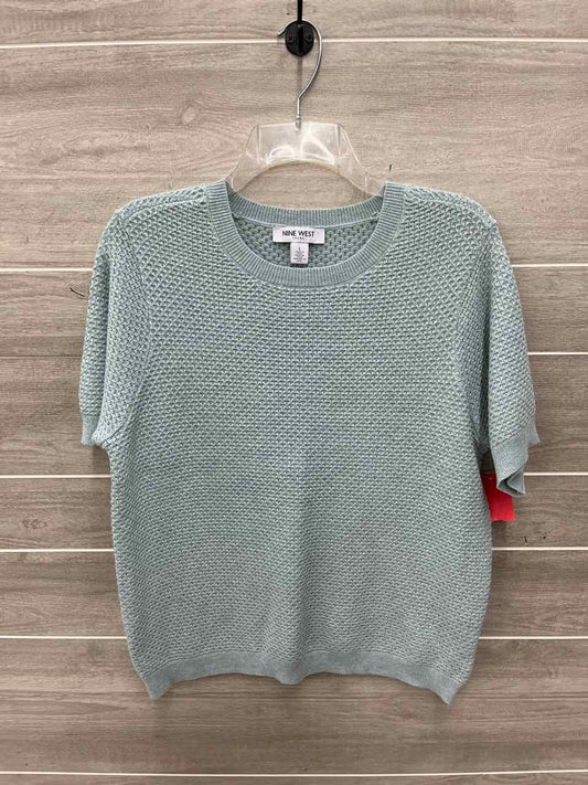 Nine West Size L Green Womens Sweater