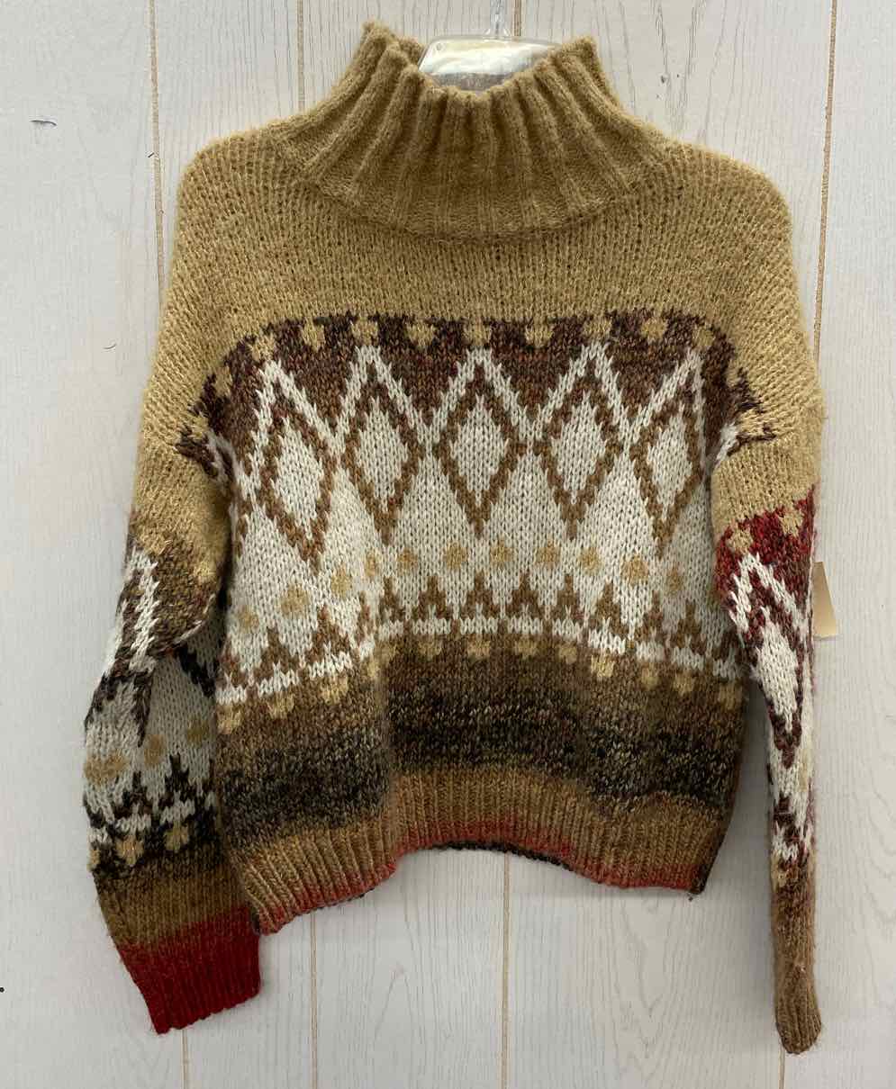 Tan Womens Size Small Sweater