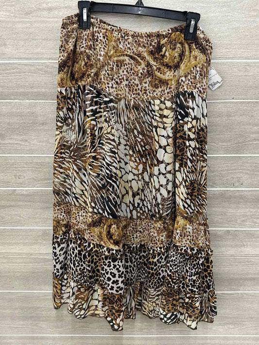 Notations Brown Womens Size 14 Skirt