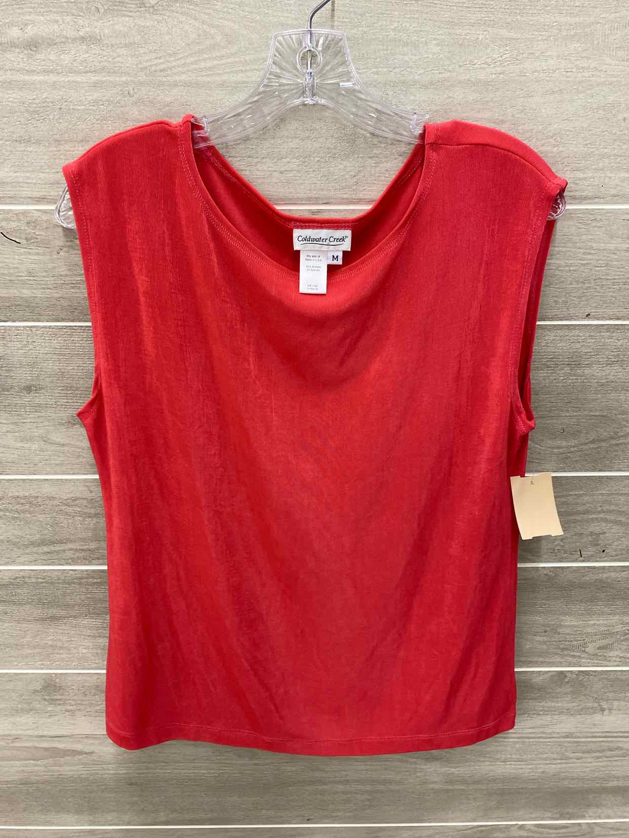 Coldwater Creek Coral Womens Size M Tank Top
