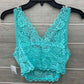 Zenana Size S/M Green Womens Bra