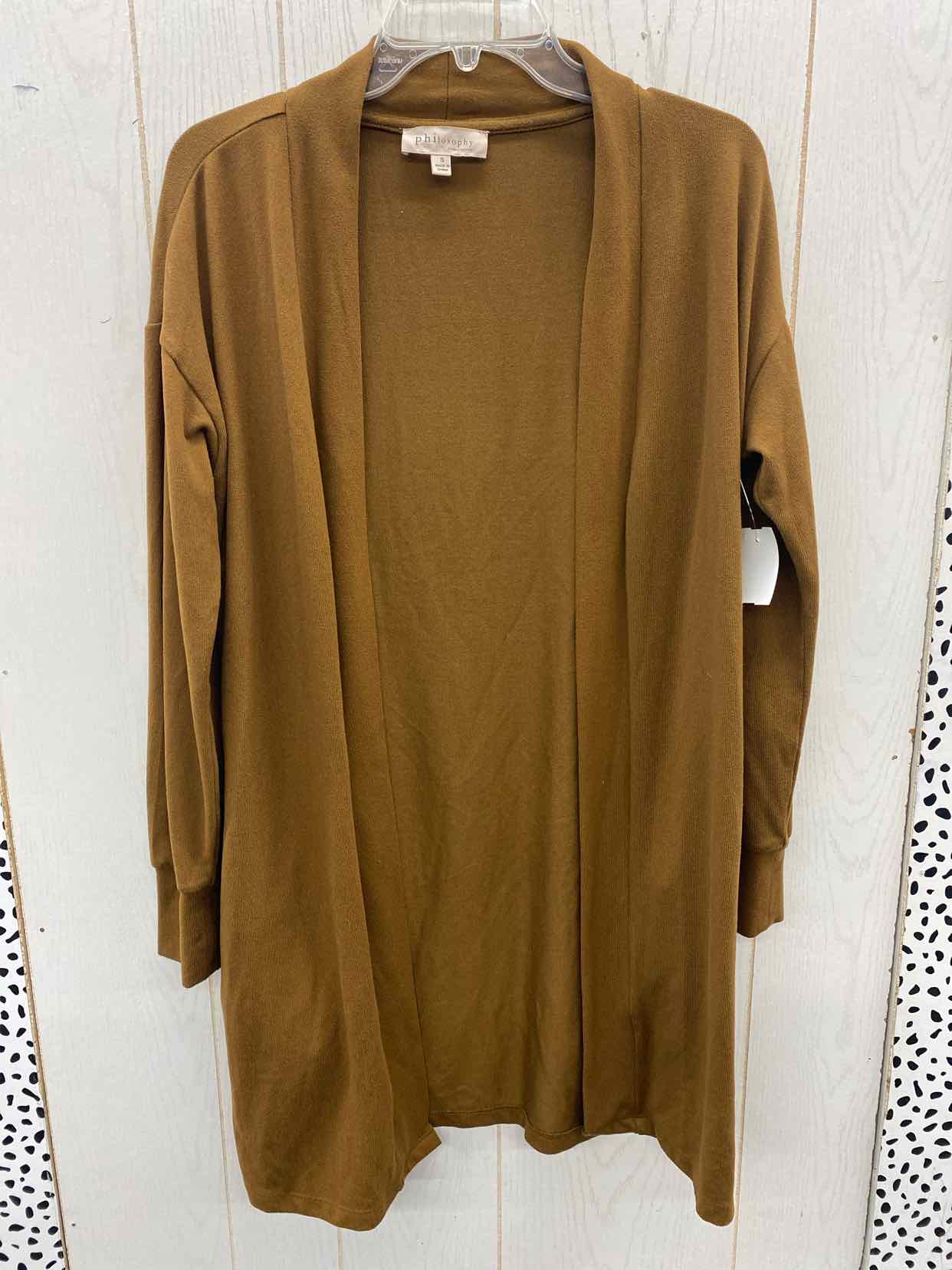 Philosophy Brown Womens Size Small Shirt