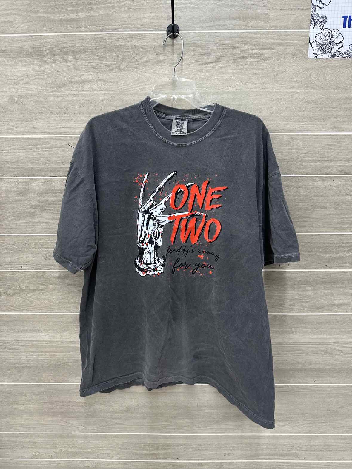 Size 2X Gray Plus Shirt