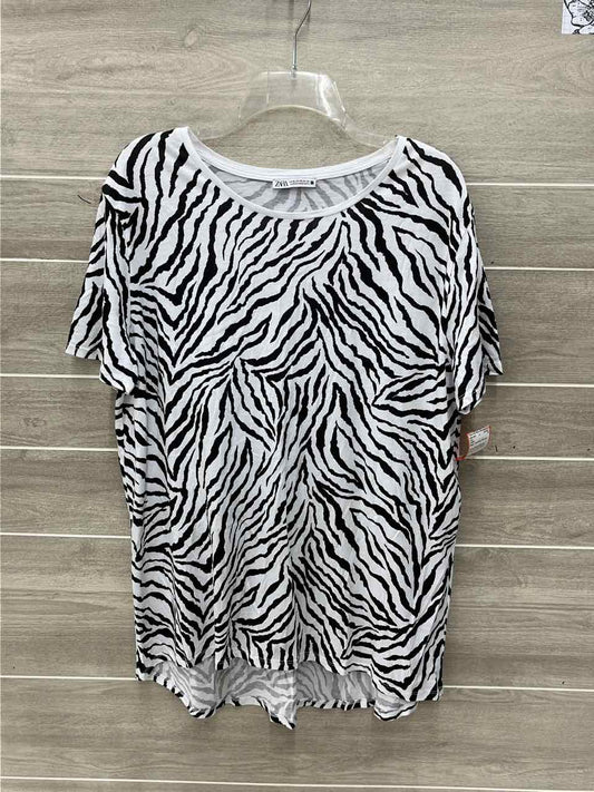 ZARA Black Womens Women Size XL Shirt