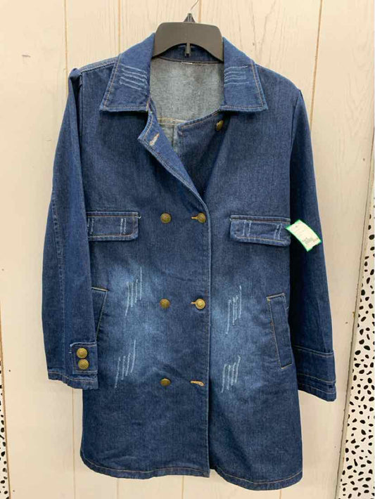 Blue Womens Size M Jacket (Outdoor)