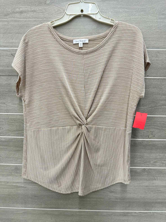 Daily Thread Size M Tan Womens Shirt
