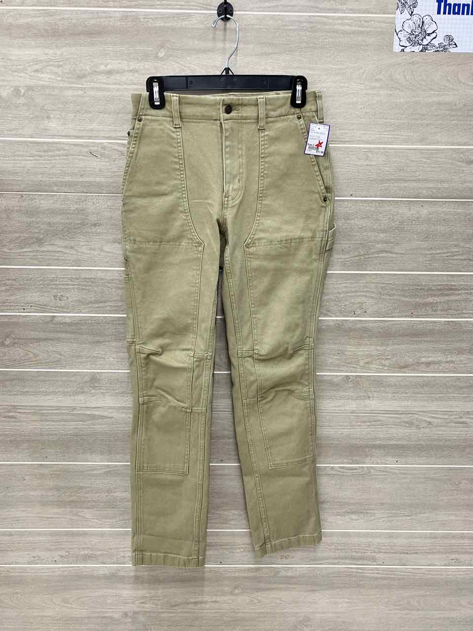 Duluth Size 2 Olive Womens Pants