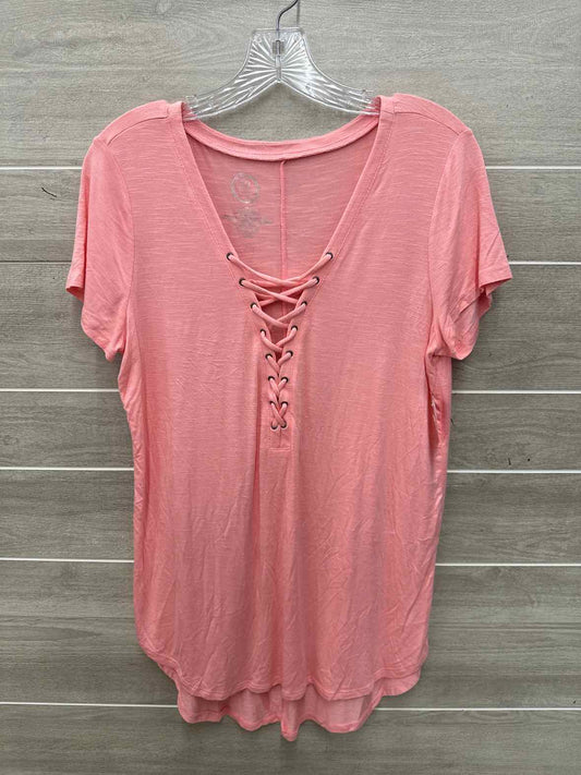 Maurices Pink Womens Size M Shirt