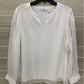 D & Co Cream Womens Size M/L Shirt