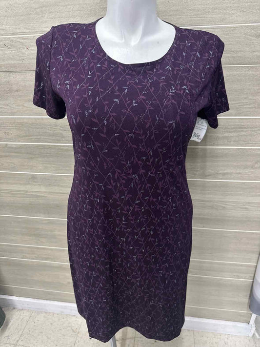 AGB Size 14 Purple Womens Dress