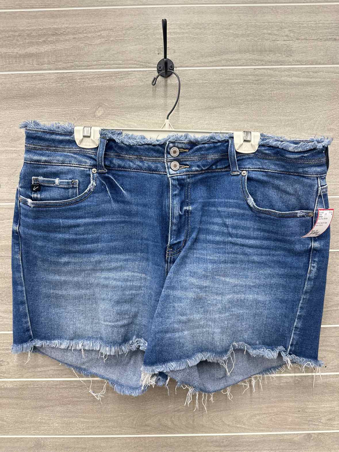 KanCan Size 18 Blue Plus Shorts