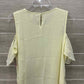H&M Yellow Womens Size L Shirt