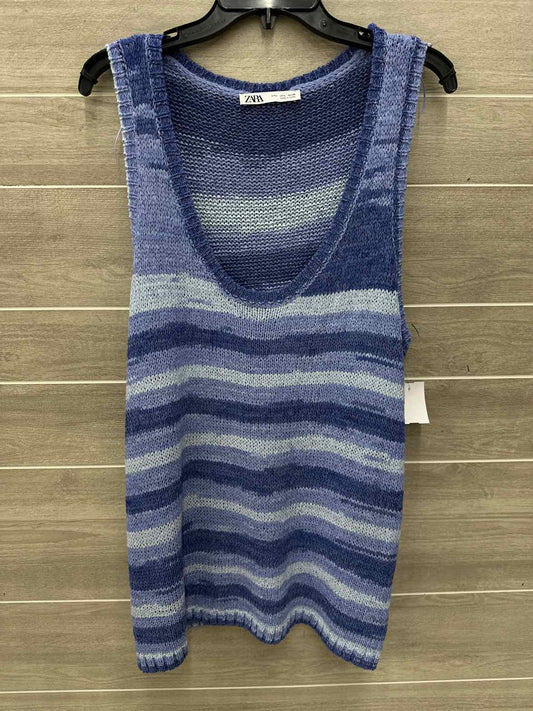 ZARA Burgundy Womens Size L/XL Tank Top