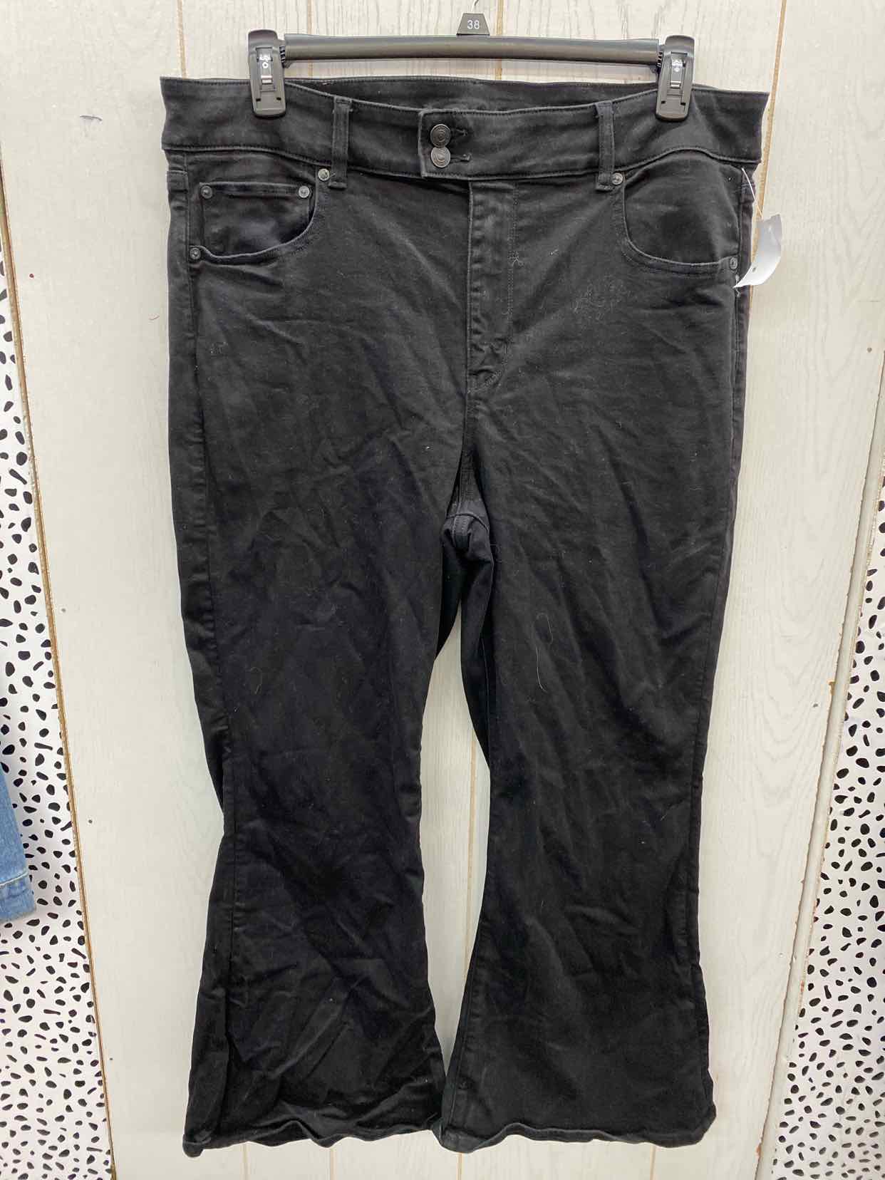 American Eagle Black Womens Size 18 Short Jeans