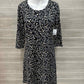 Karen Scott Size 4/6 Black Womens Dress