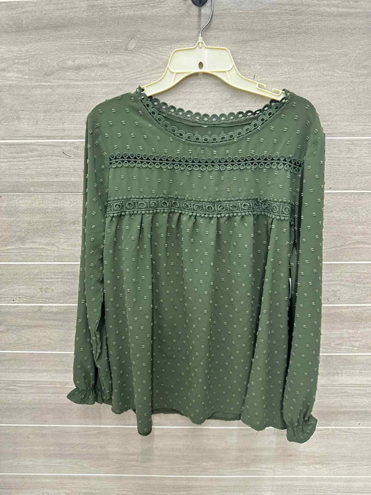 Size 18 Olive Plus Shirt