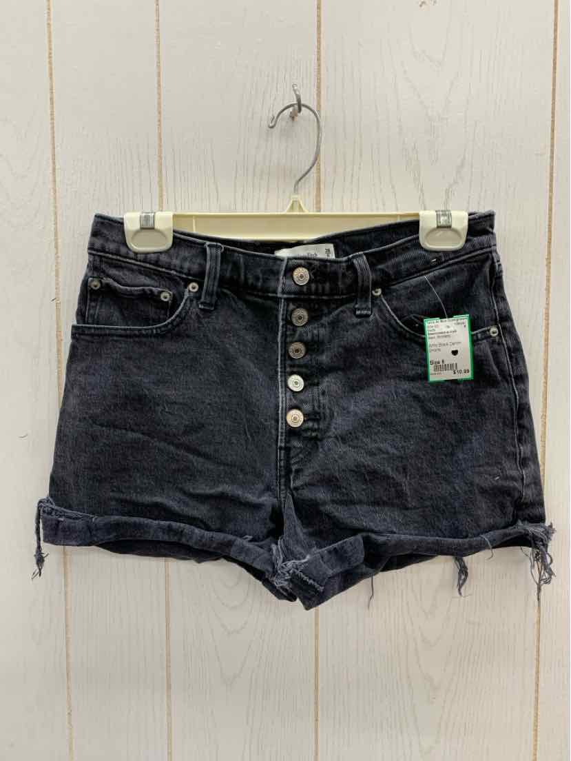 Abercrombie & Fitch Black Womens Size 6 Shorts