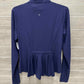 Halara Size L Blue Womens Shirt