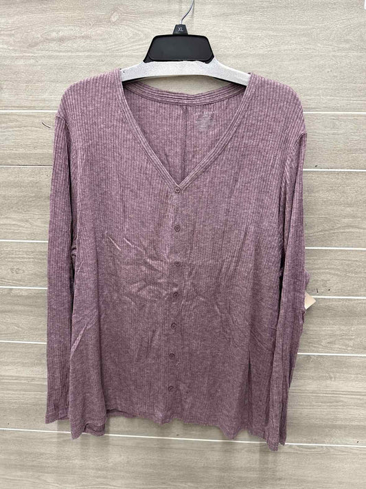 Lane Bryant Size 22/24 Purple Plus Shirt
