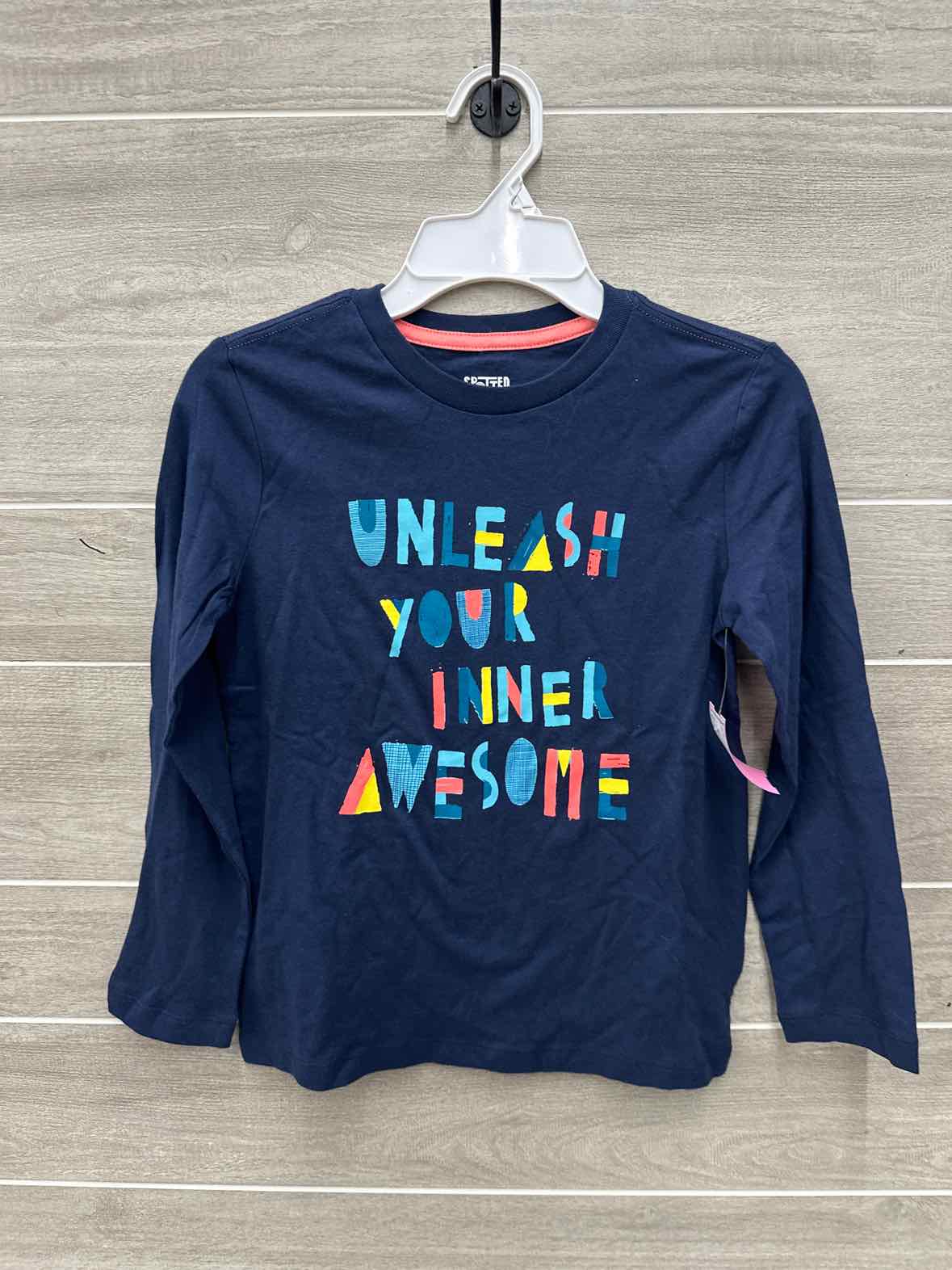 Spotted Zebra Boys Size 6/7 Shirt