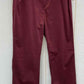 Riders Burgundy Womens Size 10 Pants