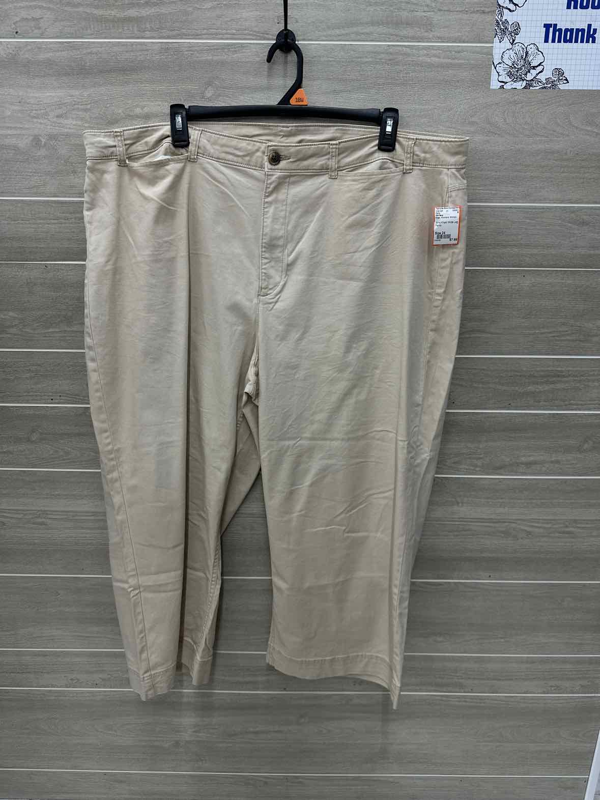 Old Navy Khaki Womens Women Size 24 Pants