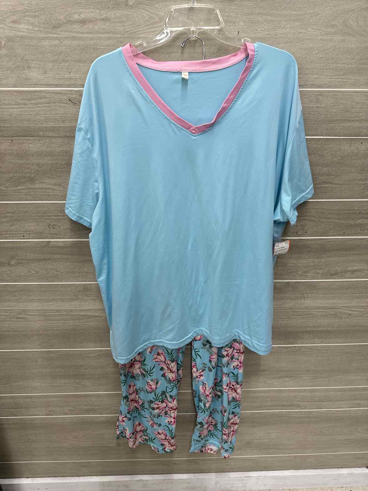 Size 4X Blue Plus Pajamas