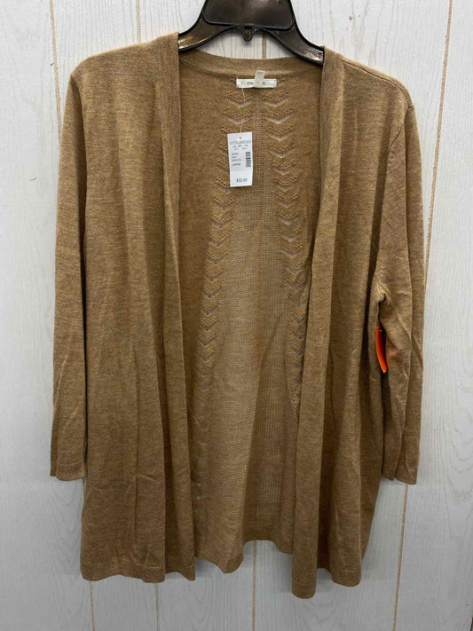 Maurices Tan Womens Size L Sweater