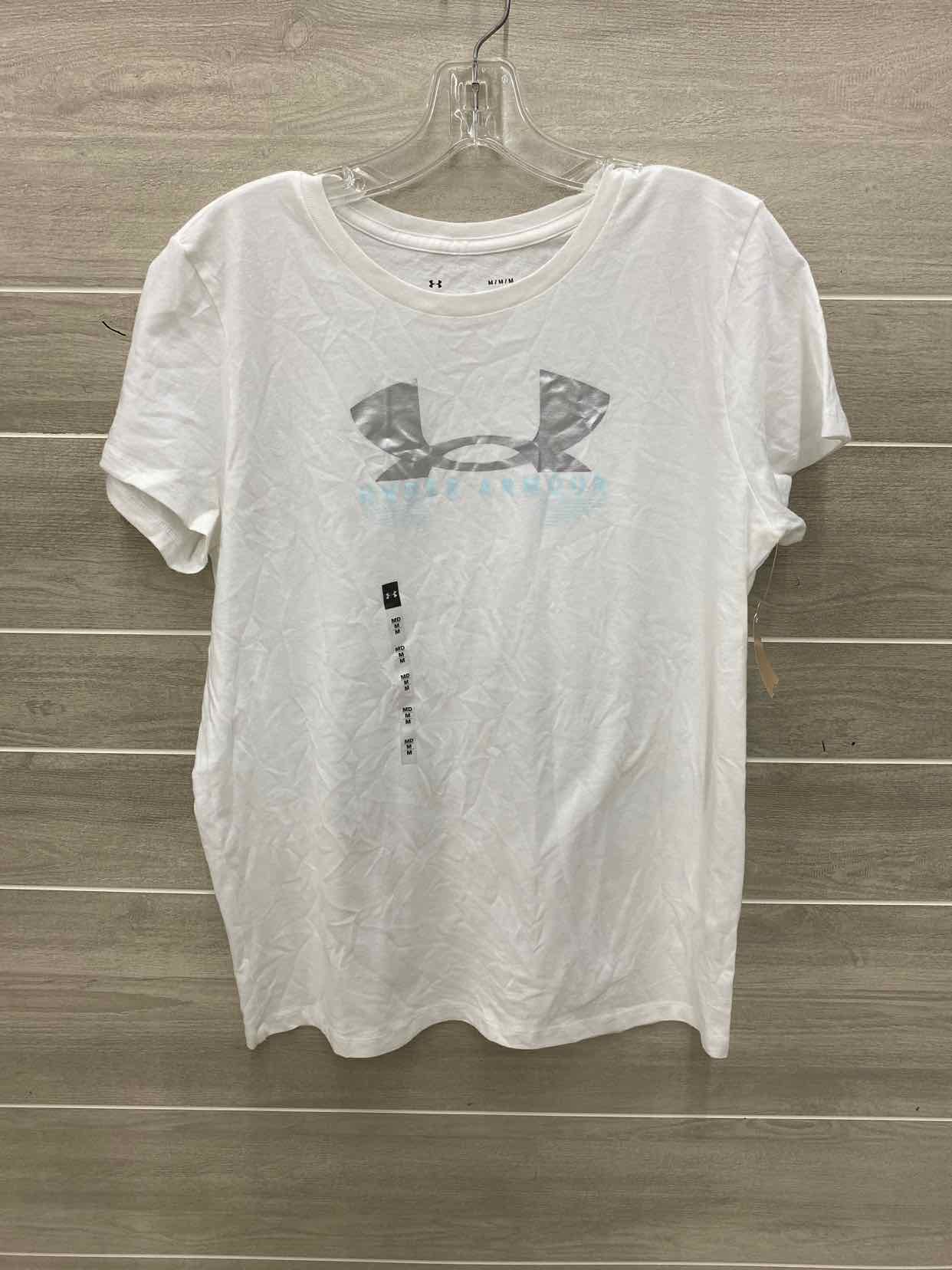 Under Armour White Womens Size M Shirt