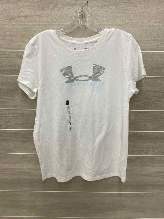 Under Armour White Womens Size M Shirt