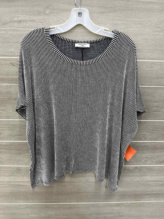 Zenana Black Womens Women Size XL Shirt