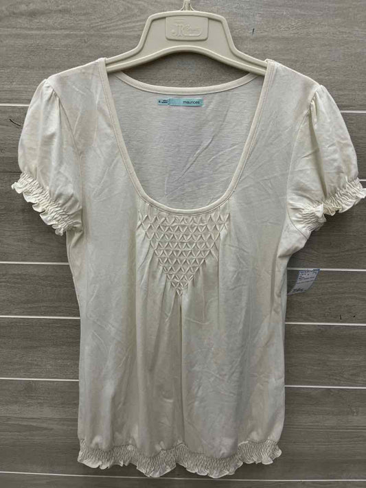 Maurices Size XL Cream Womens Shirt