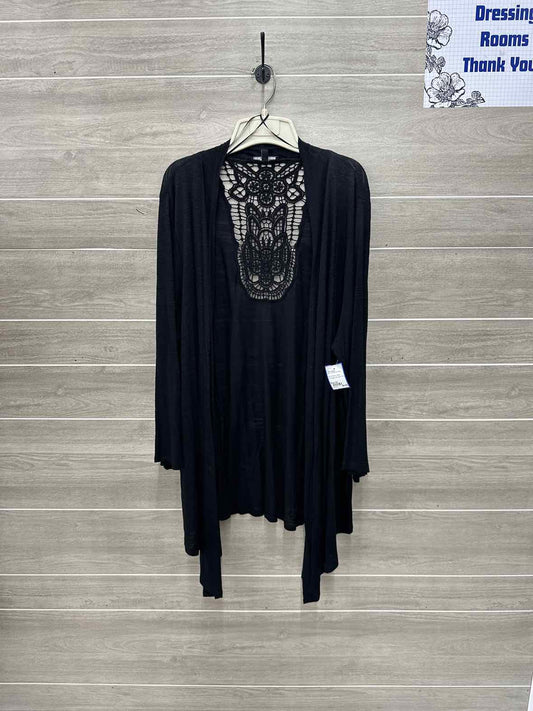 Cable & Gauge Size 3X Black Womens Shirt